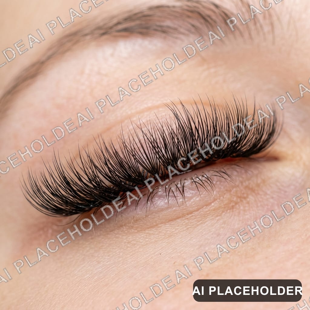 Lash detail, up close